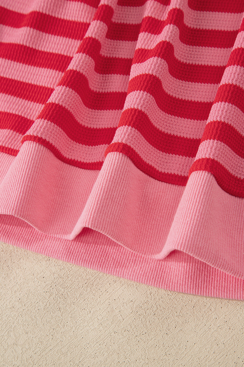 Cherry Stripe Lounge Set