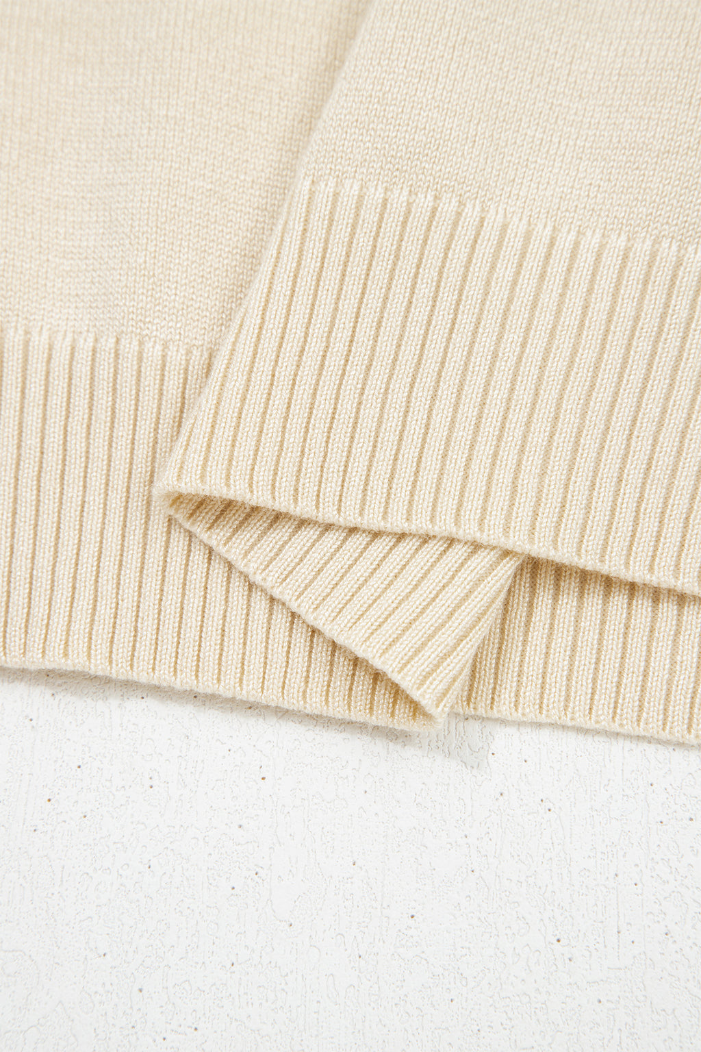 Elegant Short Sleeve Knit Sweater