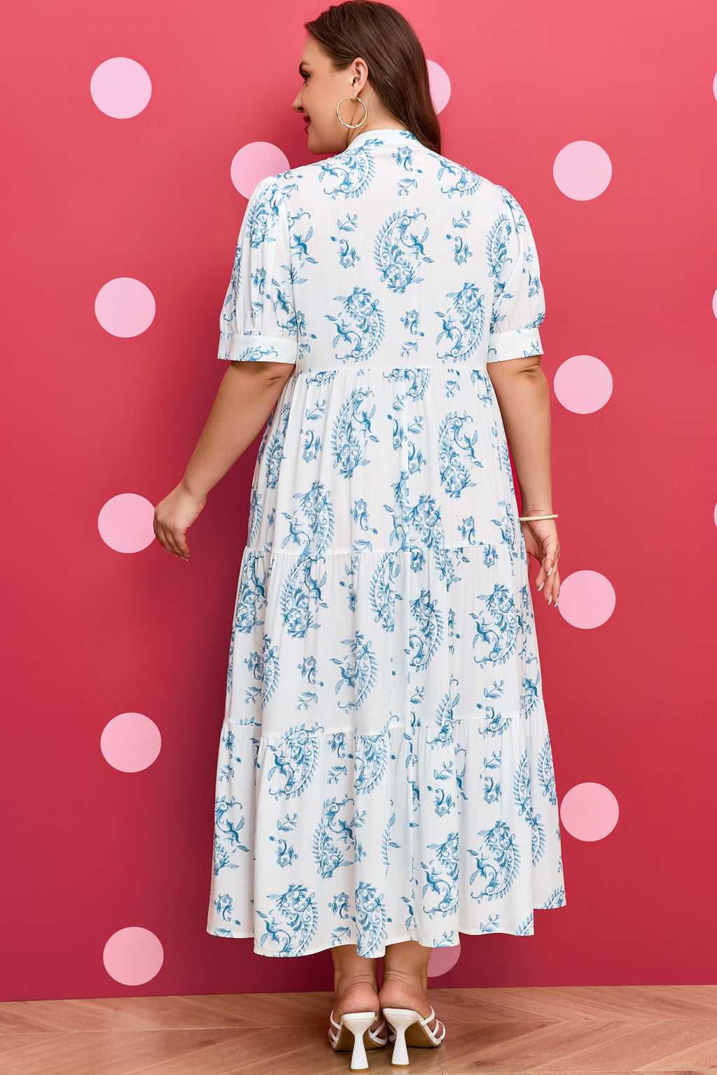 Shabby Flowing Maxi Dress