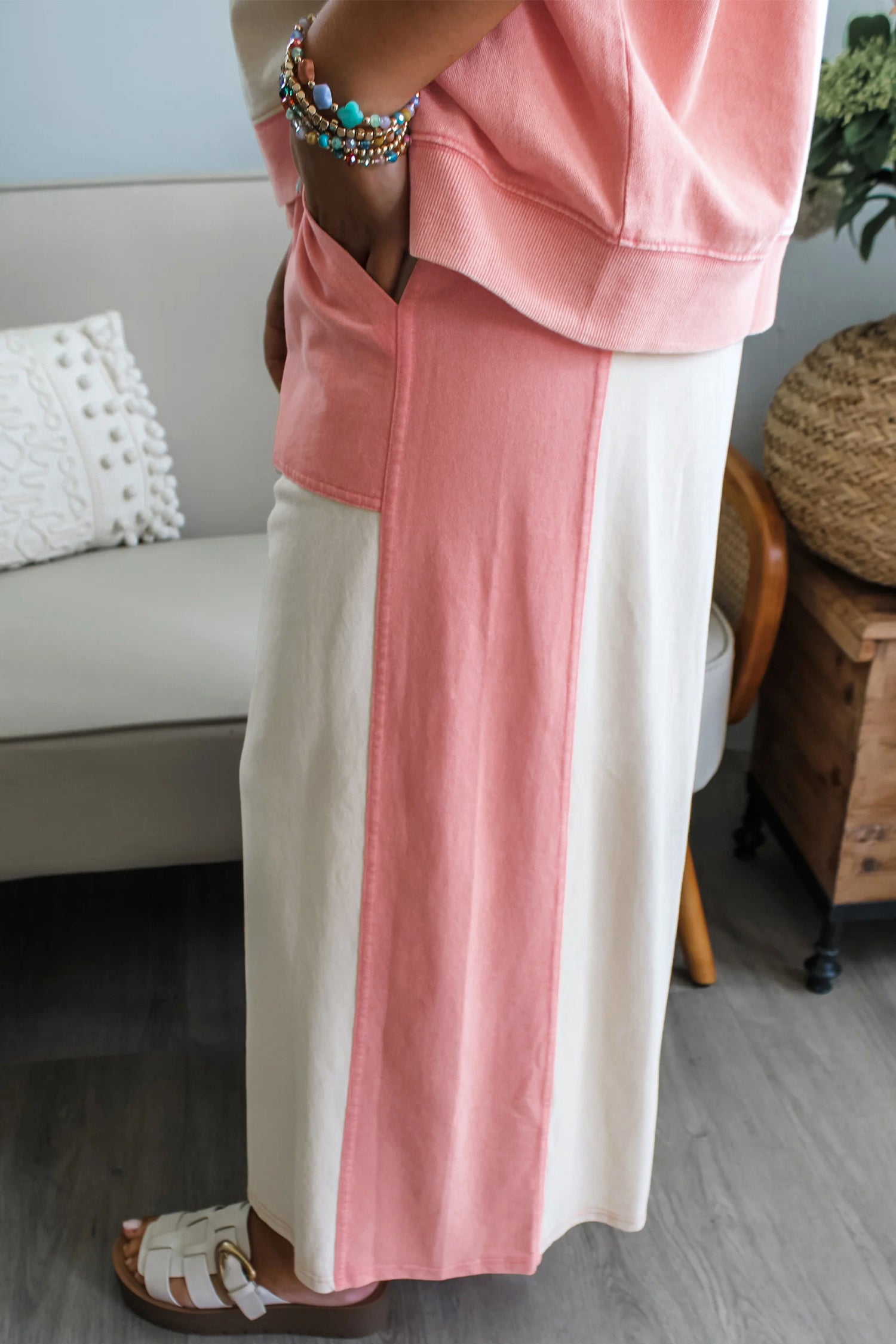 Blush Cream Lounge Set