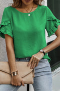 Sea Green Blouse