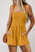 Golden Hour Smocked Romper