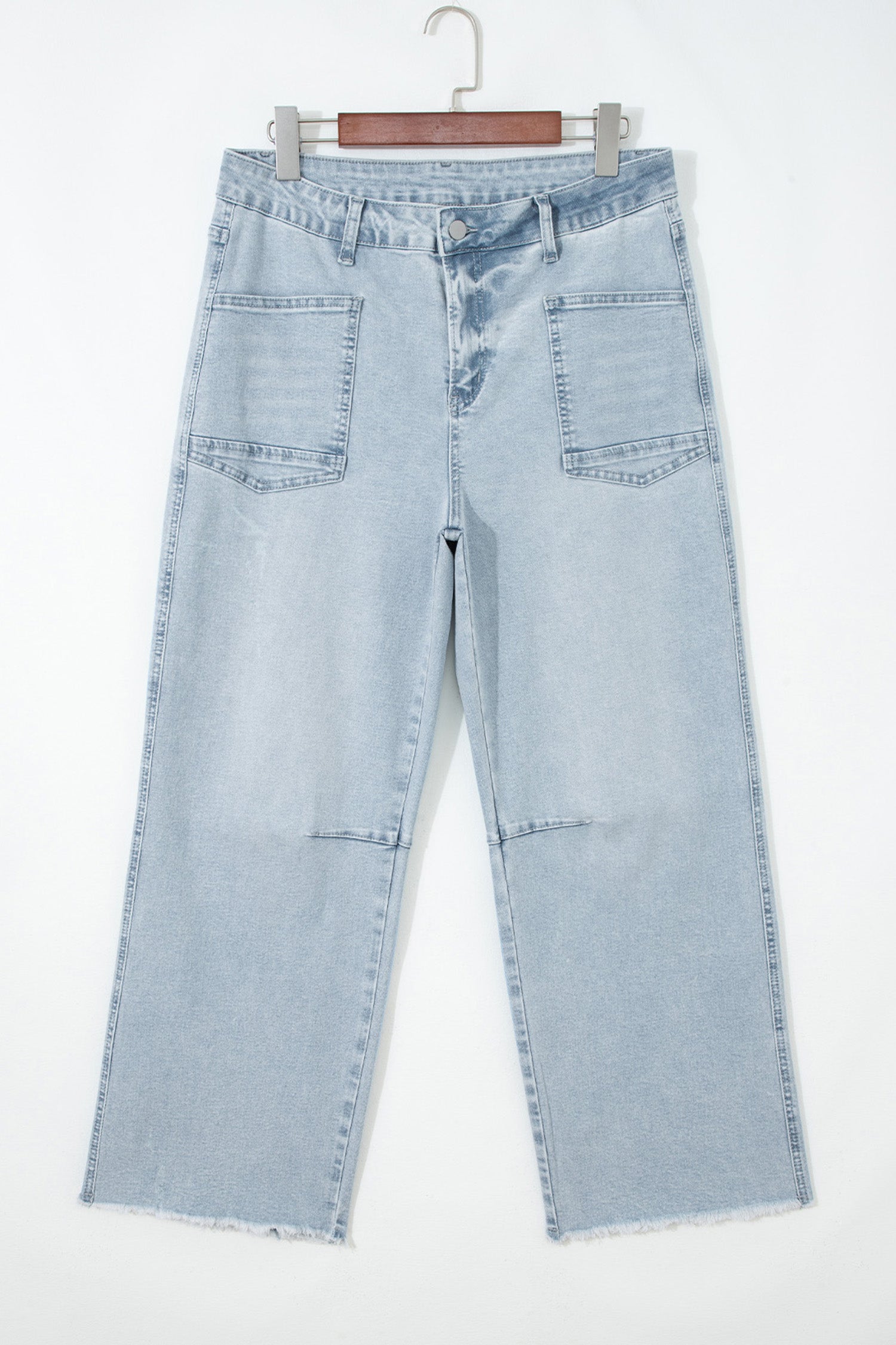 Cropped Straight Jeans