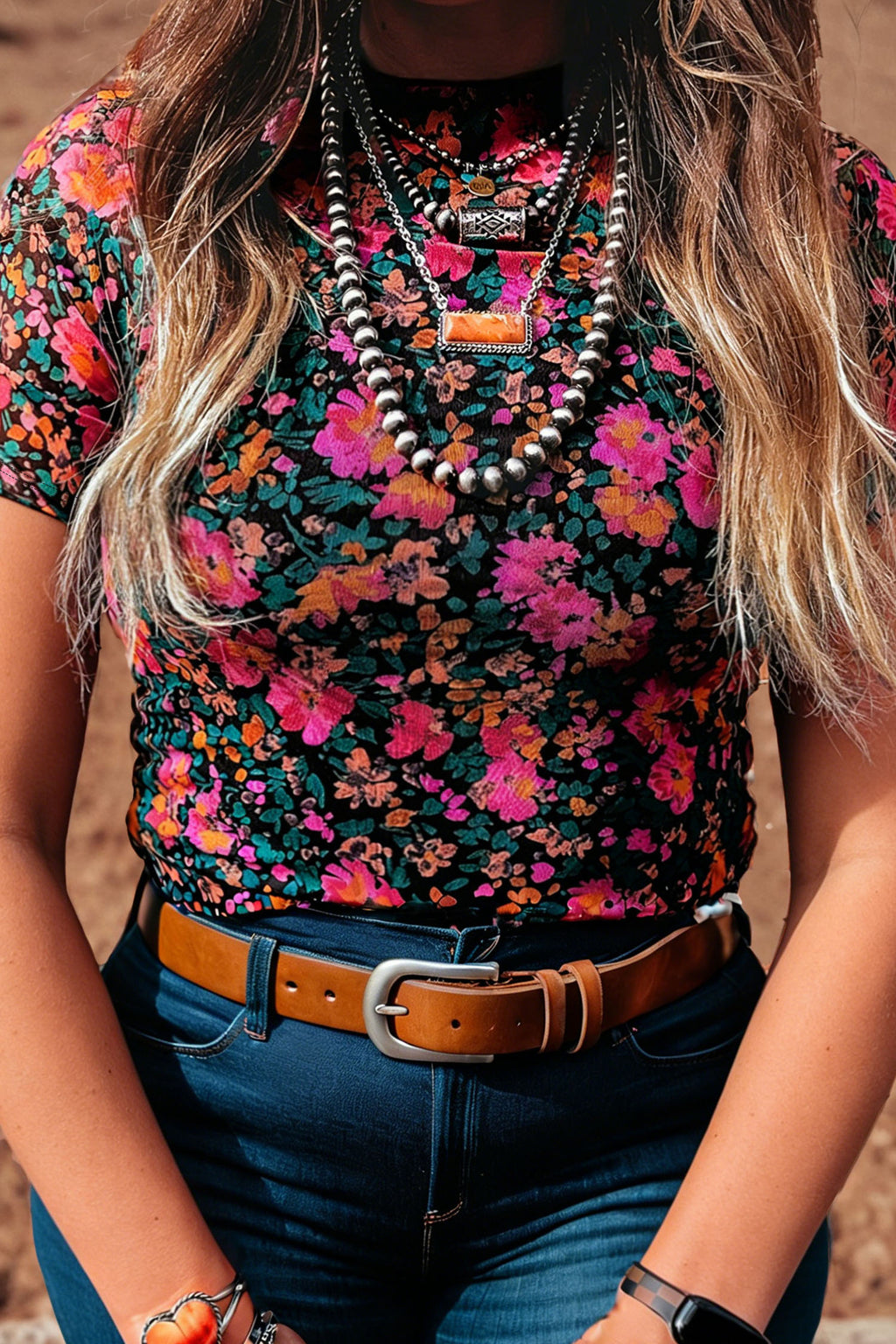 Wildflower Charm Floral Top