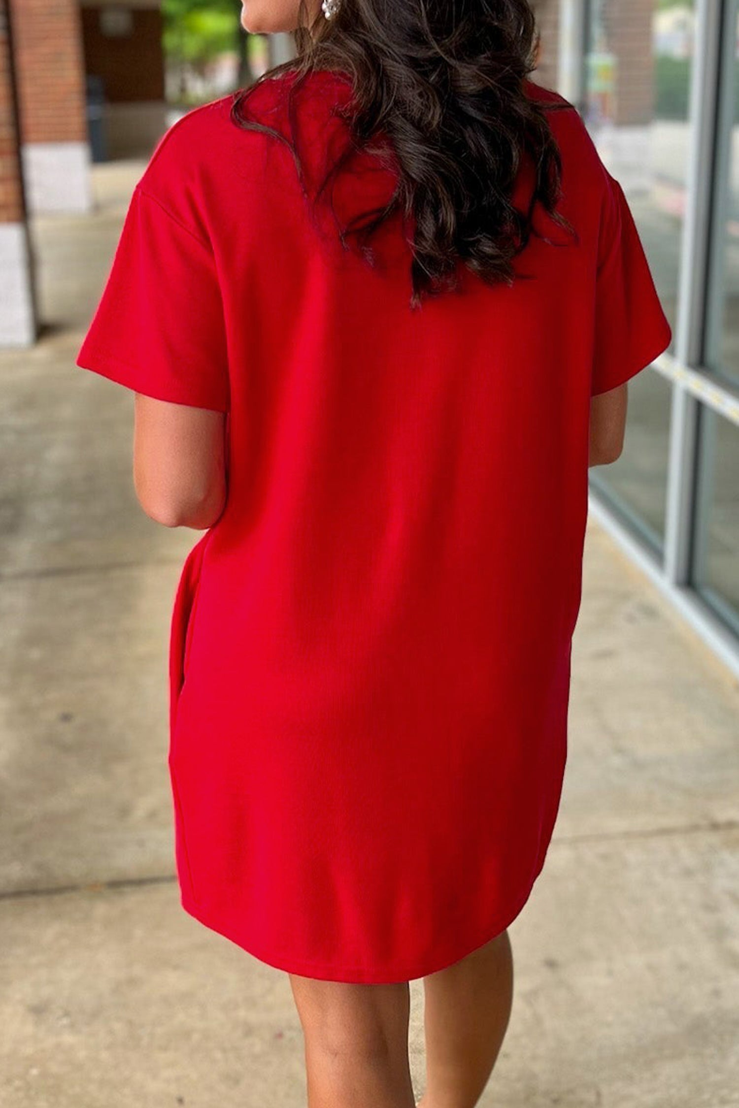 Fiery Stars and Stripes Shirt Mini Dress