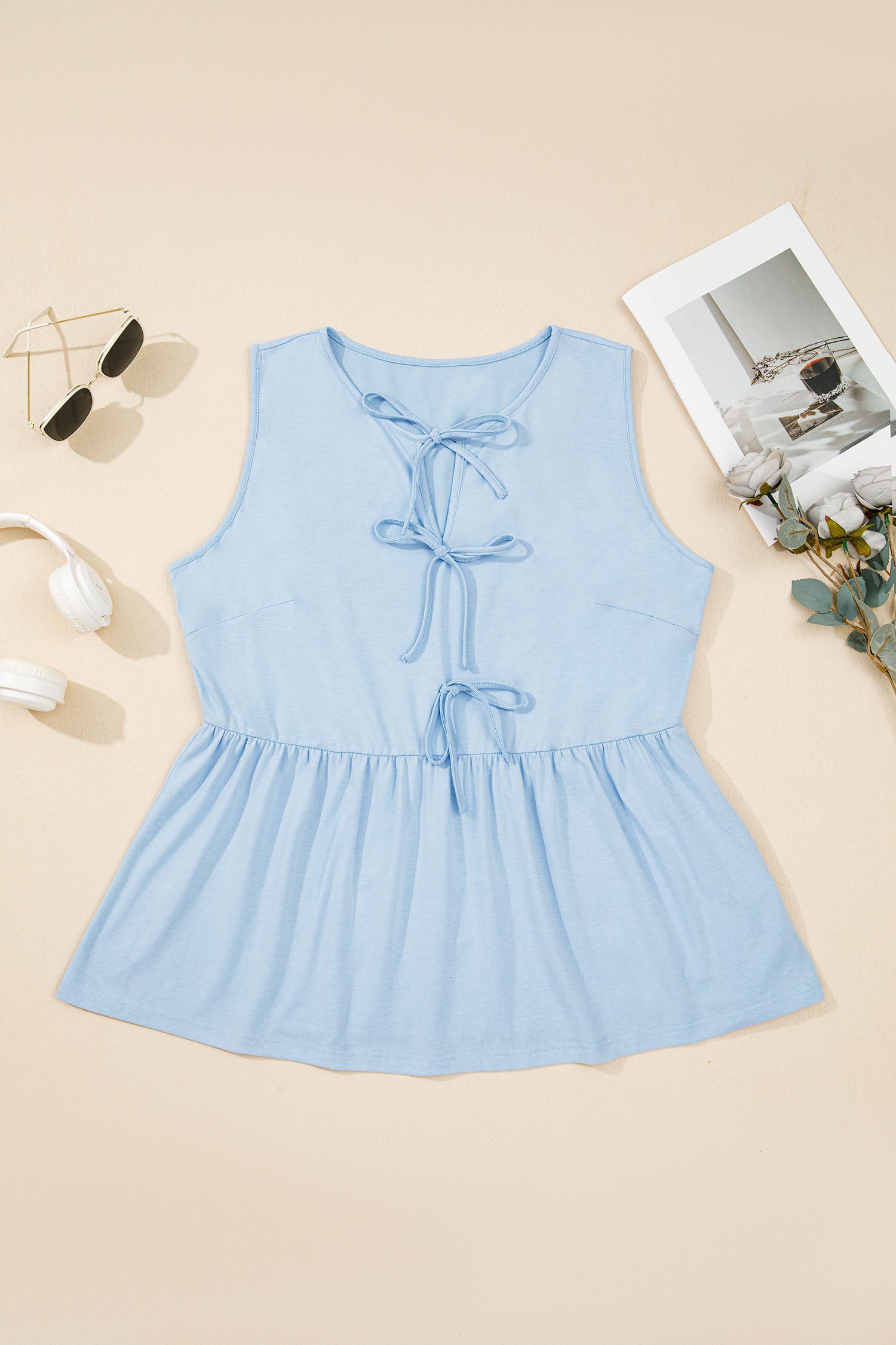 Coastal Bowknot Blouse