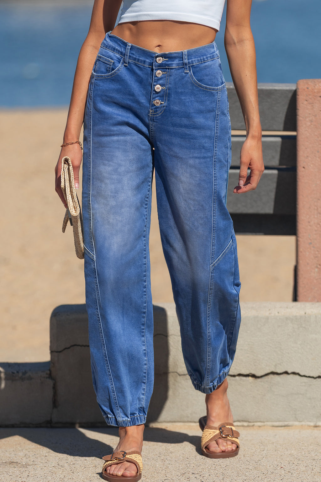 Casual Loose Fit Jeans