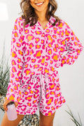 Blushing Leopard PJ Set