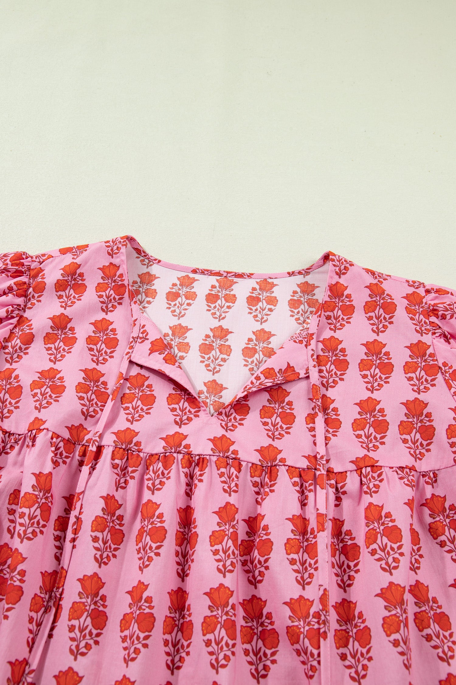 Blush Bloom Floral Blouse