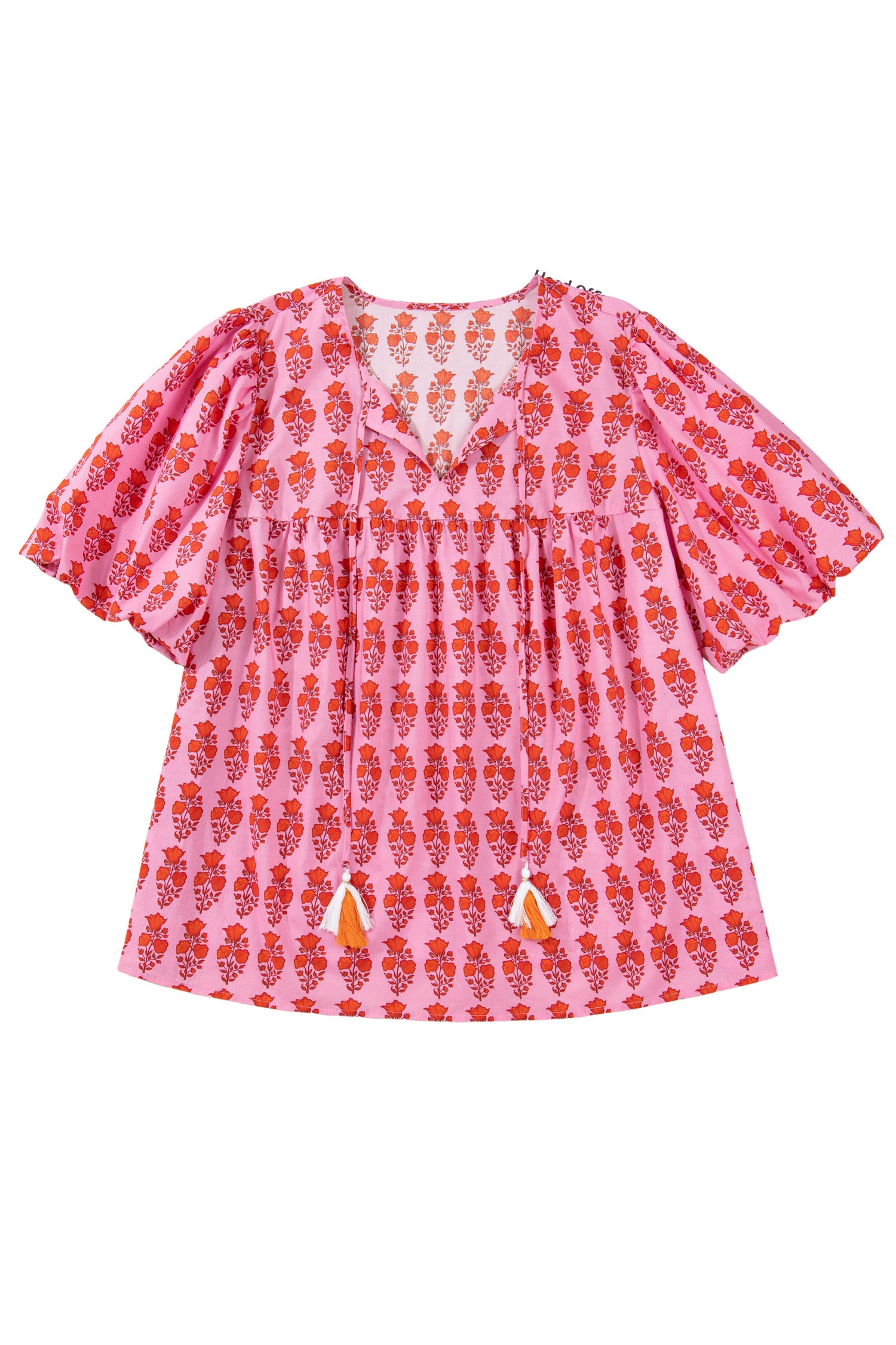 Blush Bloom Floral Blouse