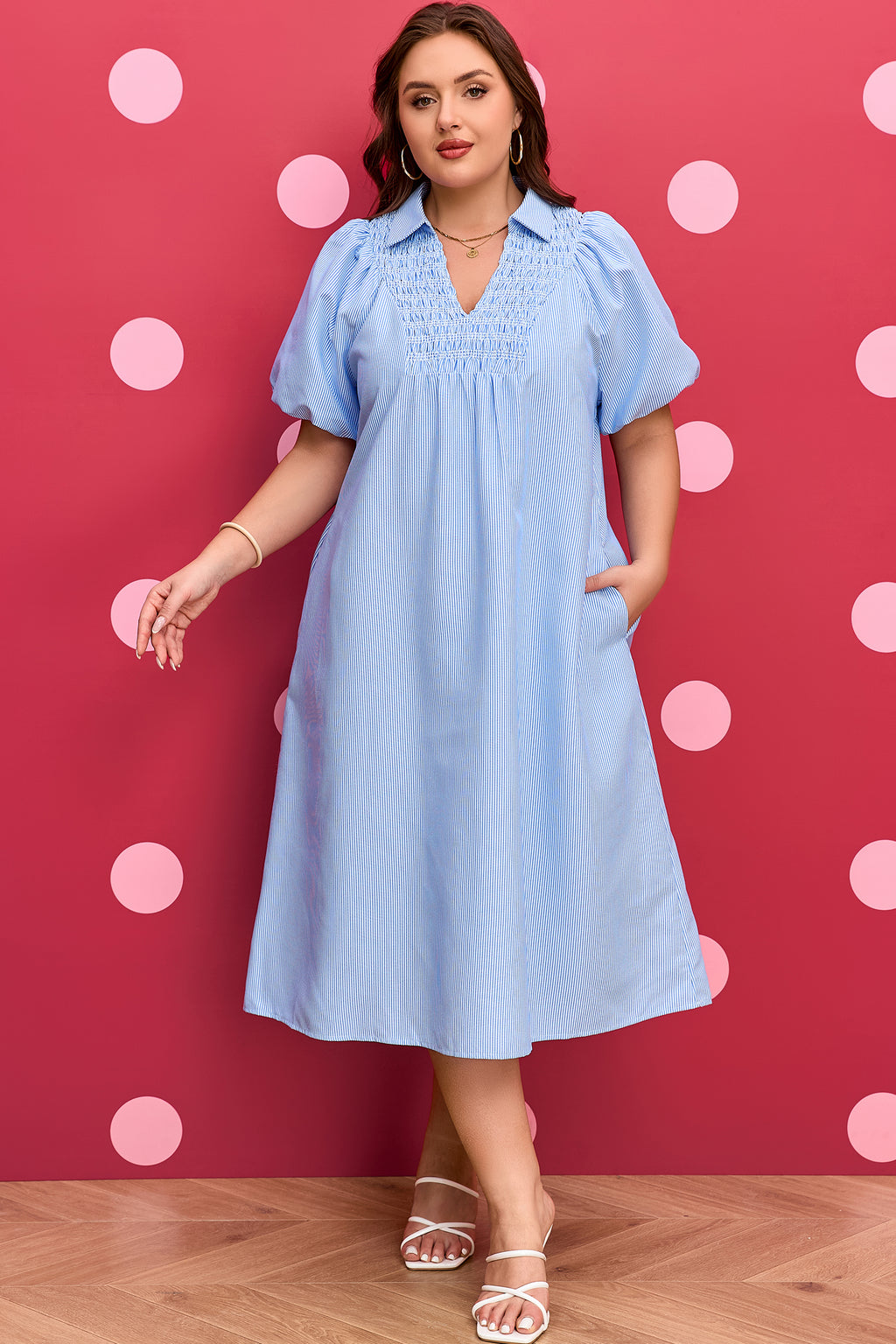 Breezy Spring Midi Dress