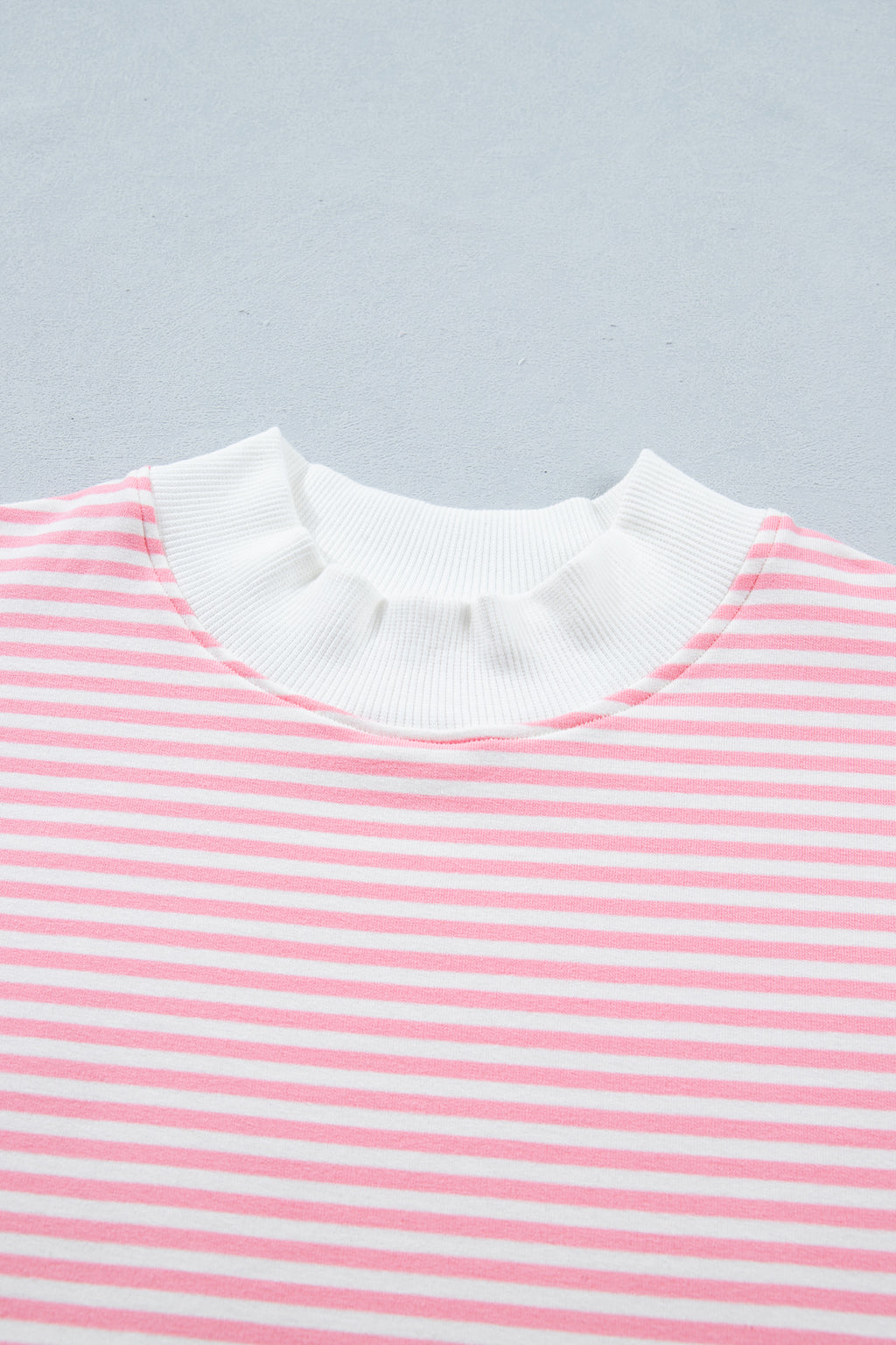 Pink Stripe 2pcs Short Set