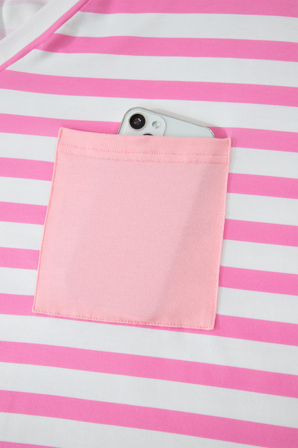 Sweet Stripe Pocket Tee