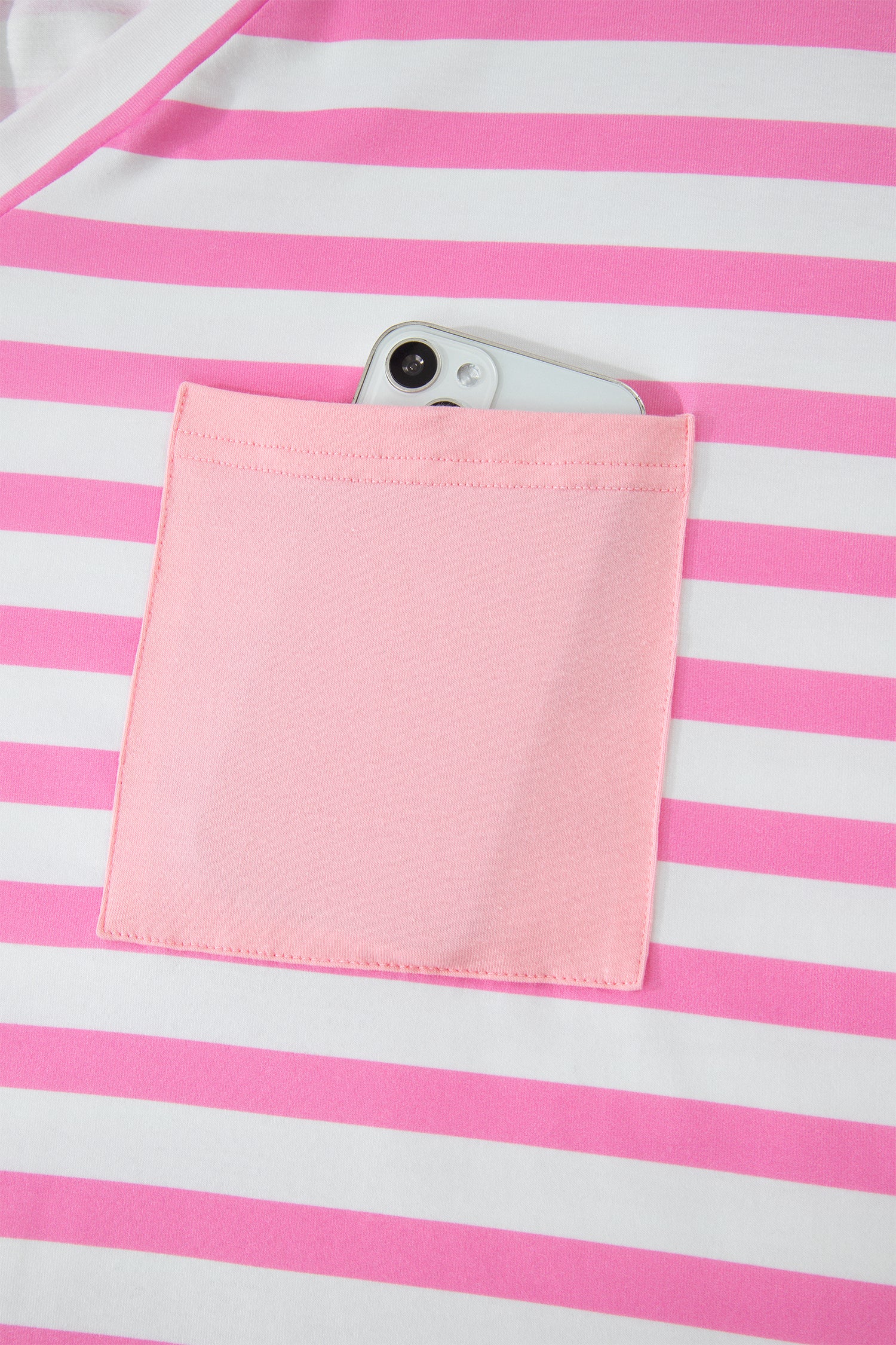 Sweet Stripe Pocket Tee