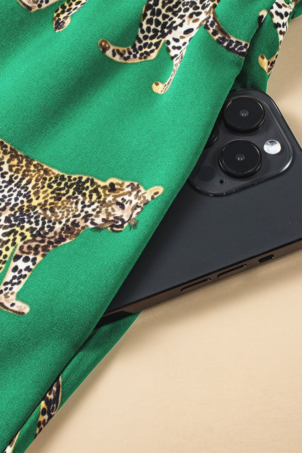 Emerald Cheetah Luxe PJ Set