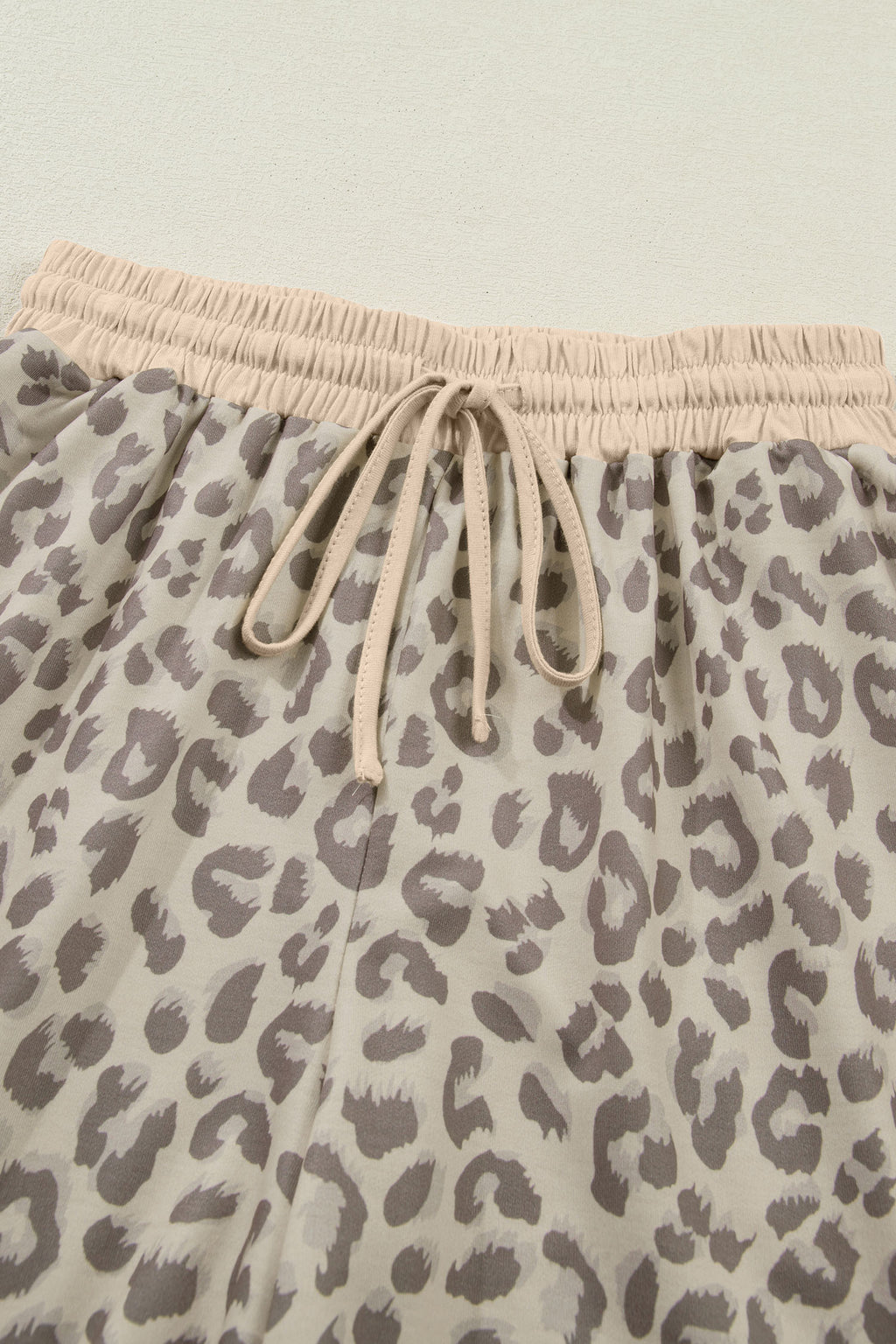 Leopard Printed 2pcs Short Set