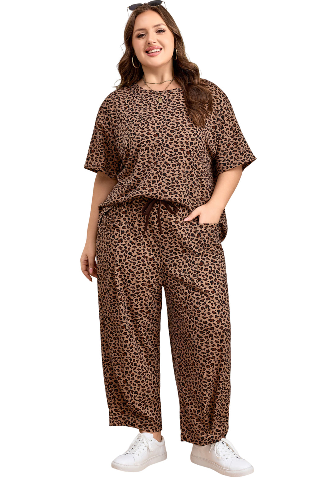 Wild Luxe Leopard Lounge Set