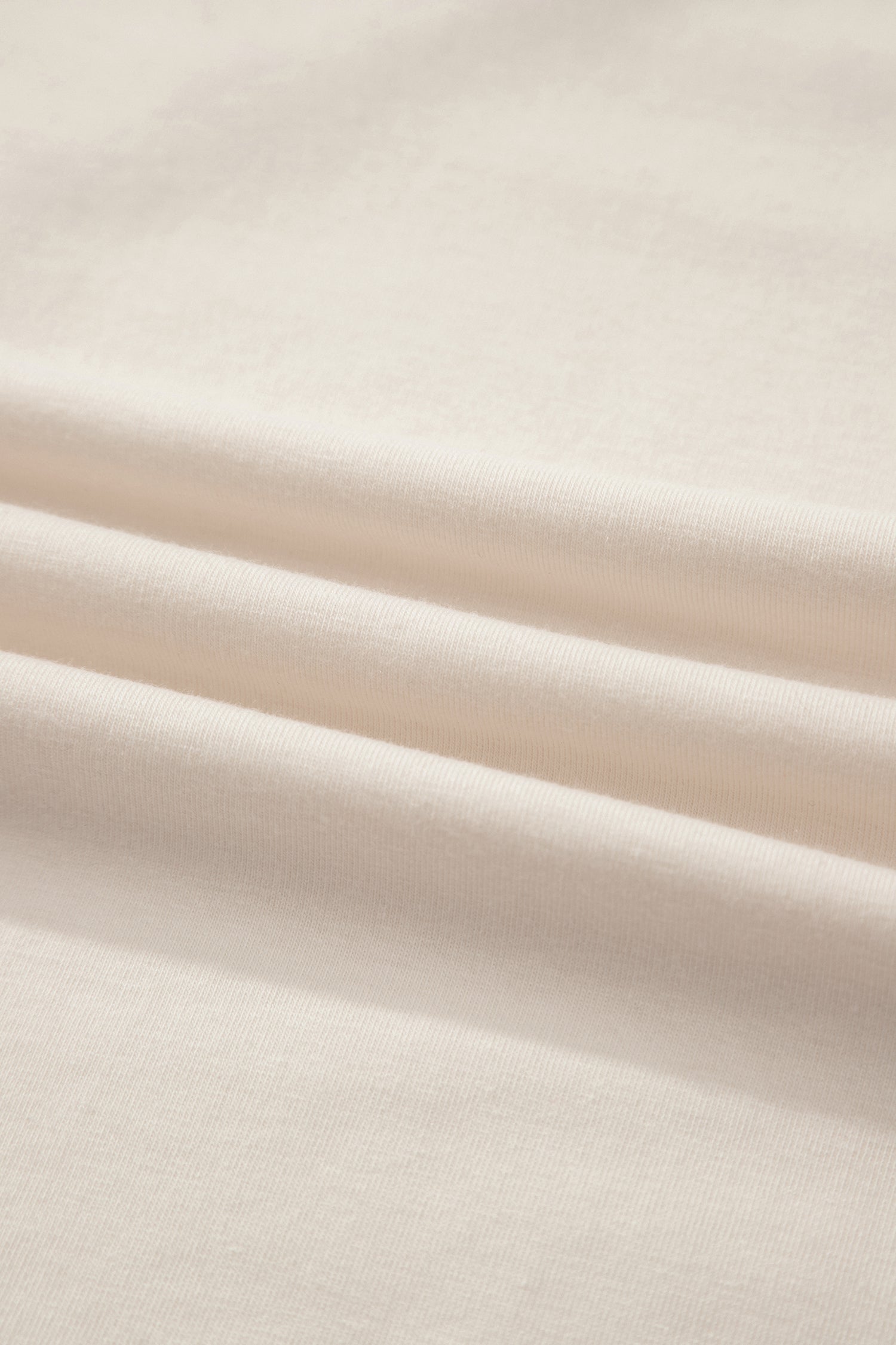 White Loose Knit Vintage Flag Bow Patched T Shirt