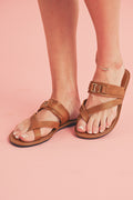 Everyday Luxe Cross Sandals