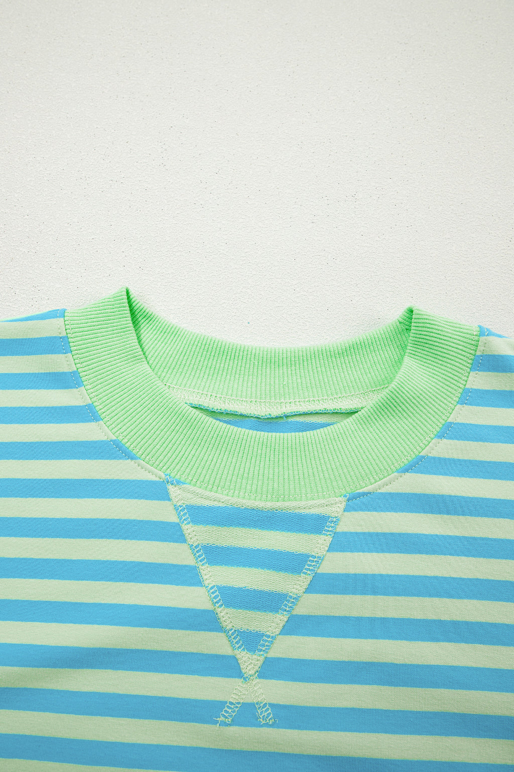 Green Stripe 2pcs Set
