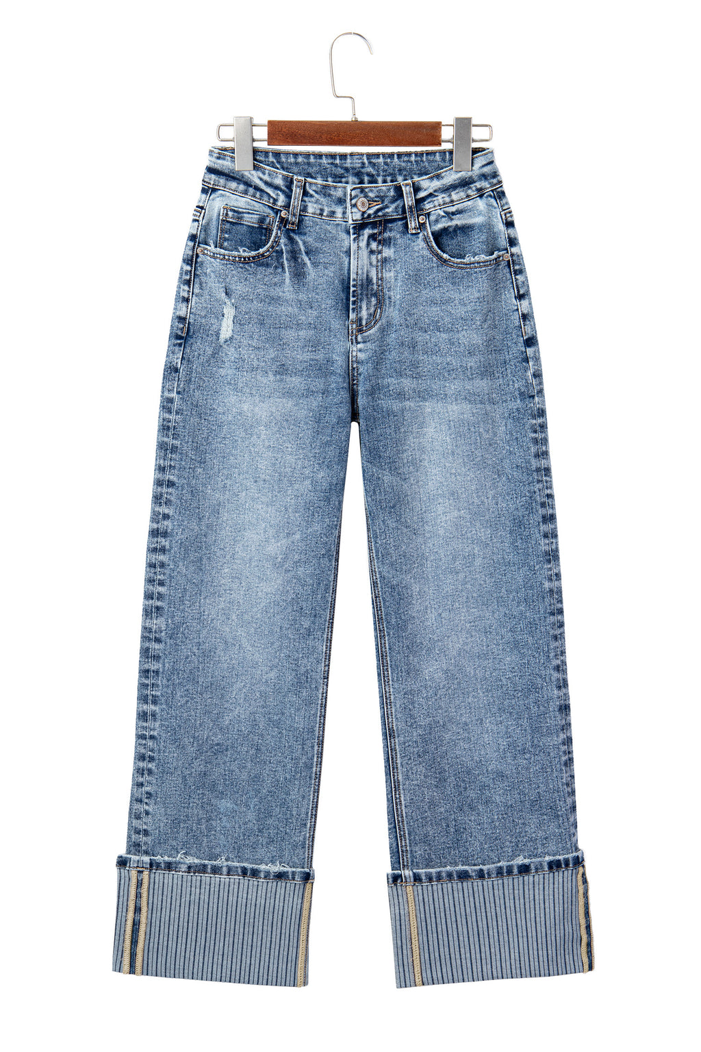 Ashleigh Blue Cuffed Jeans
