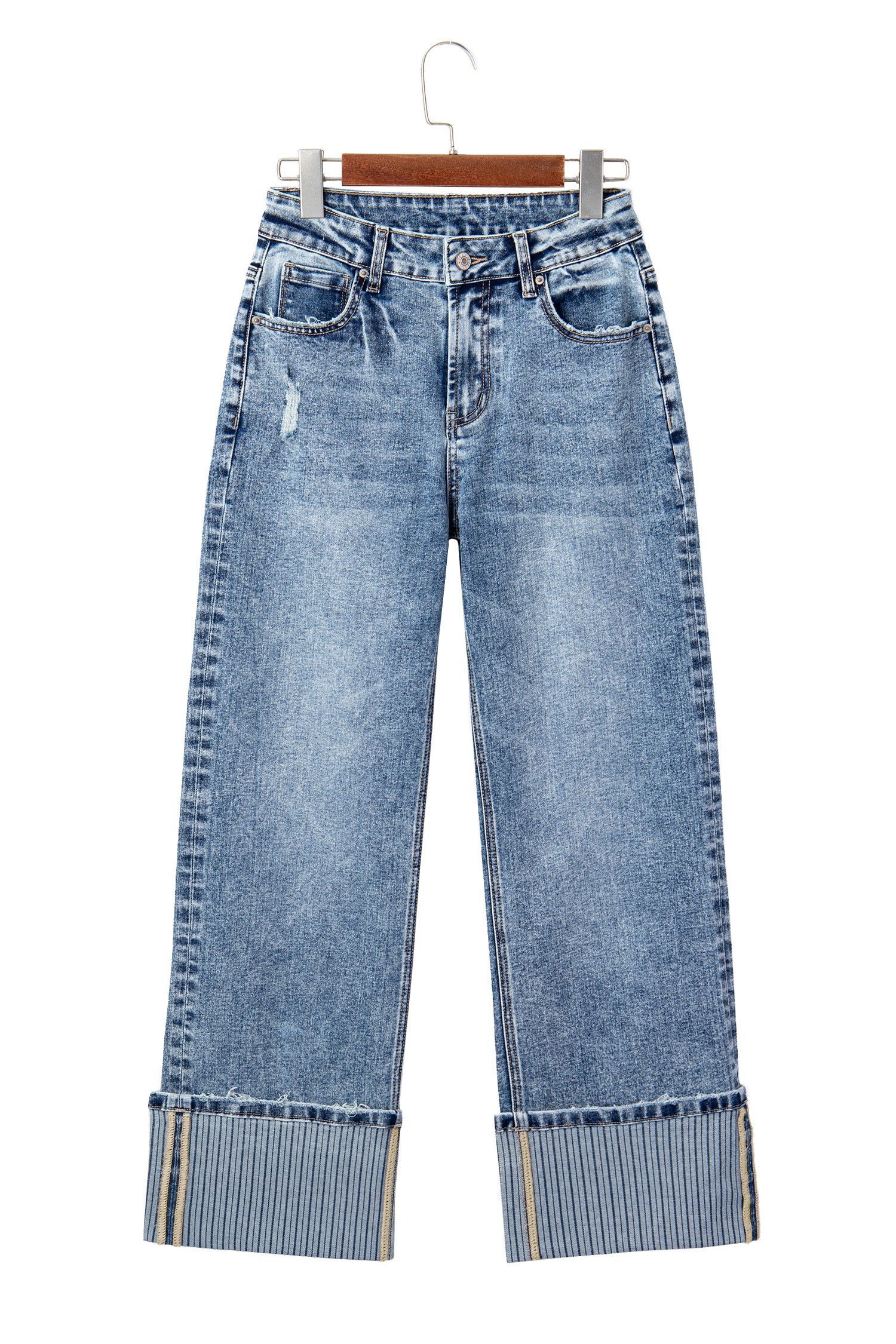 Ashleigh Blue Cuffed Jeans