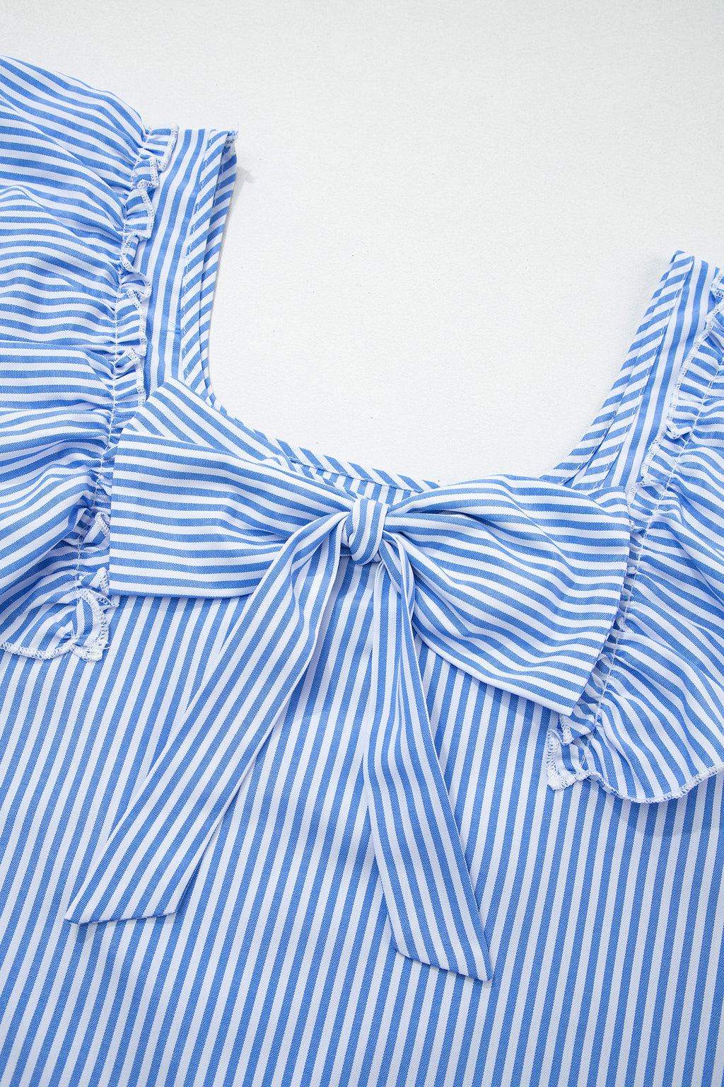 Sky Blue Stripe Blouse