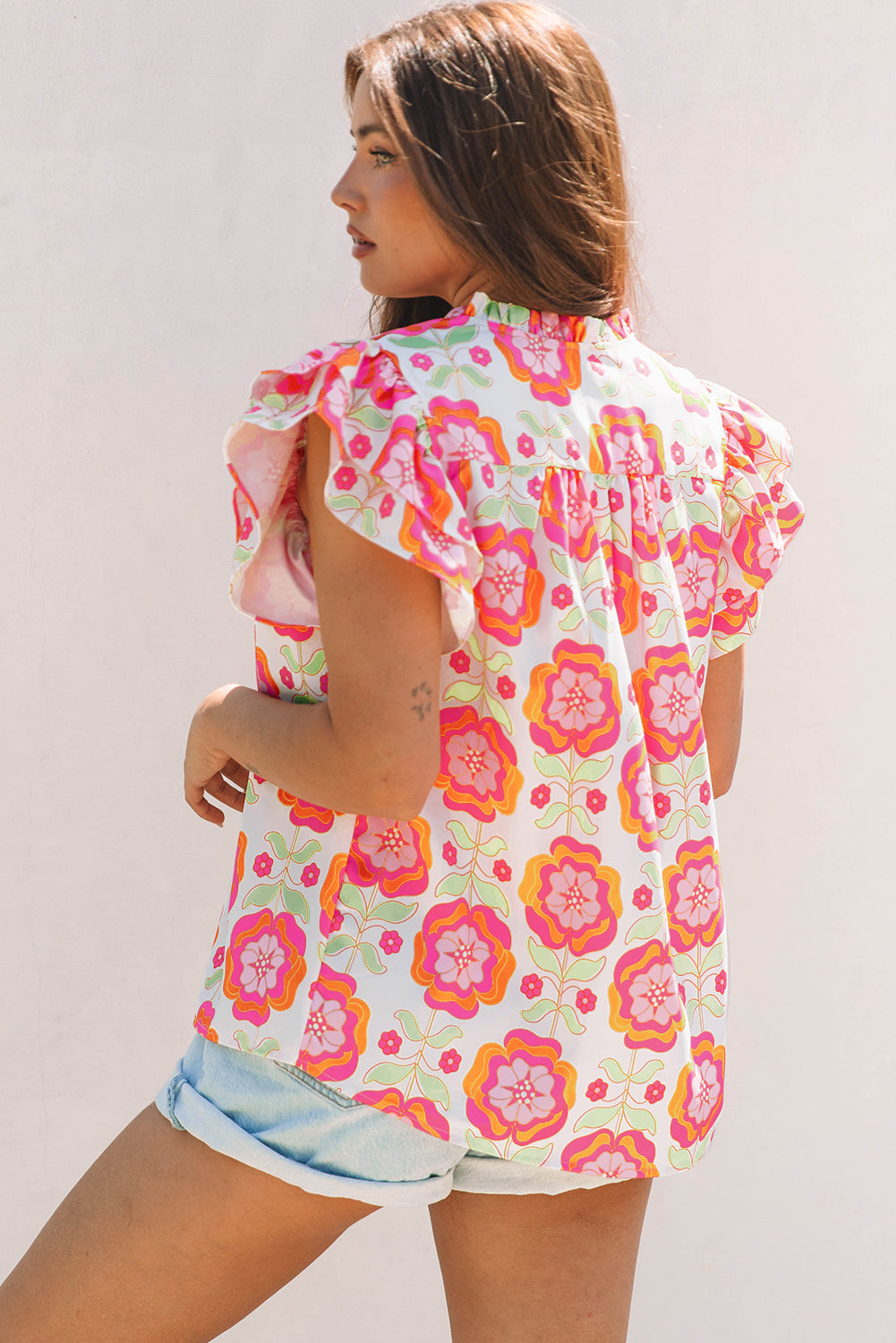 Rose Floral Blouse