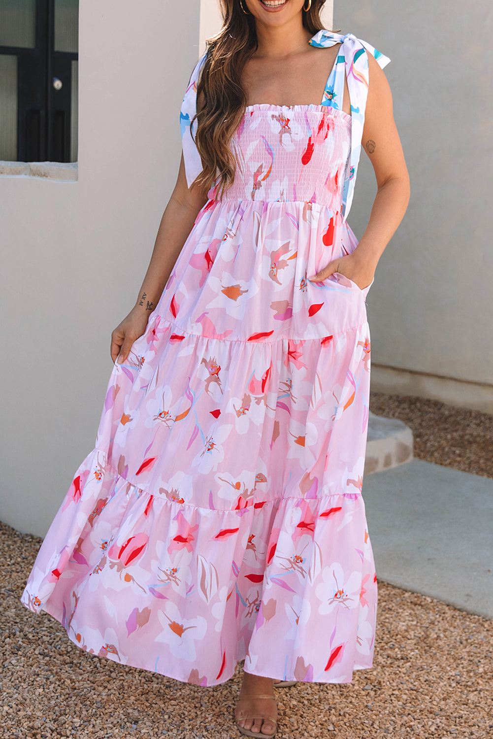 Petal Dreams Maxi Dress