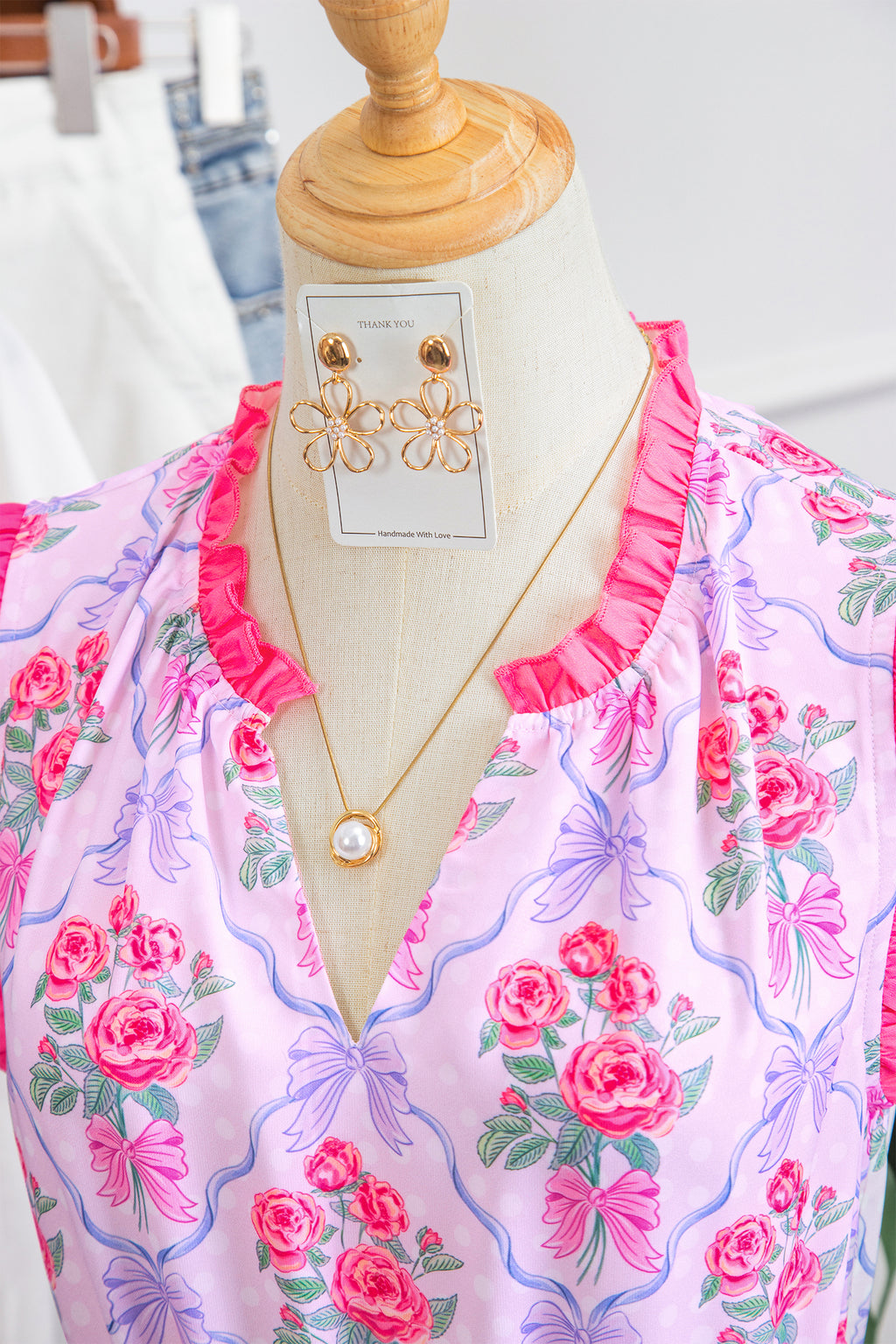 Violet Bloom Ruffle Dress