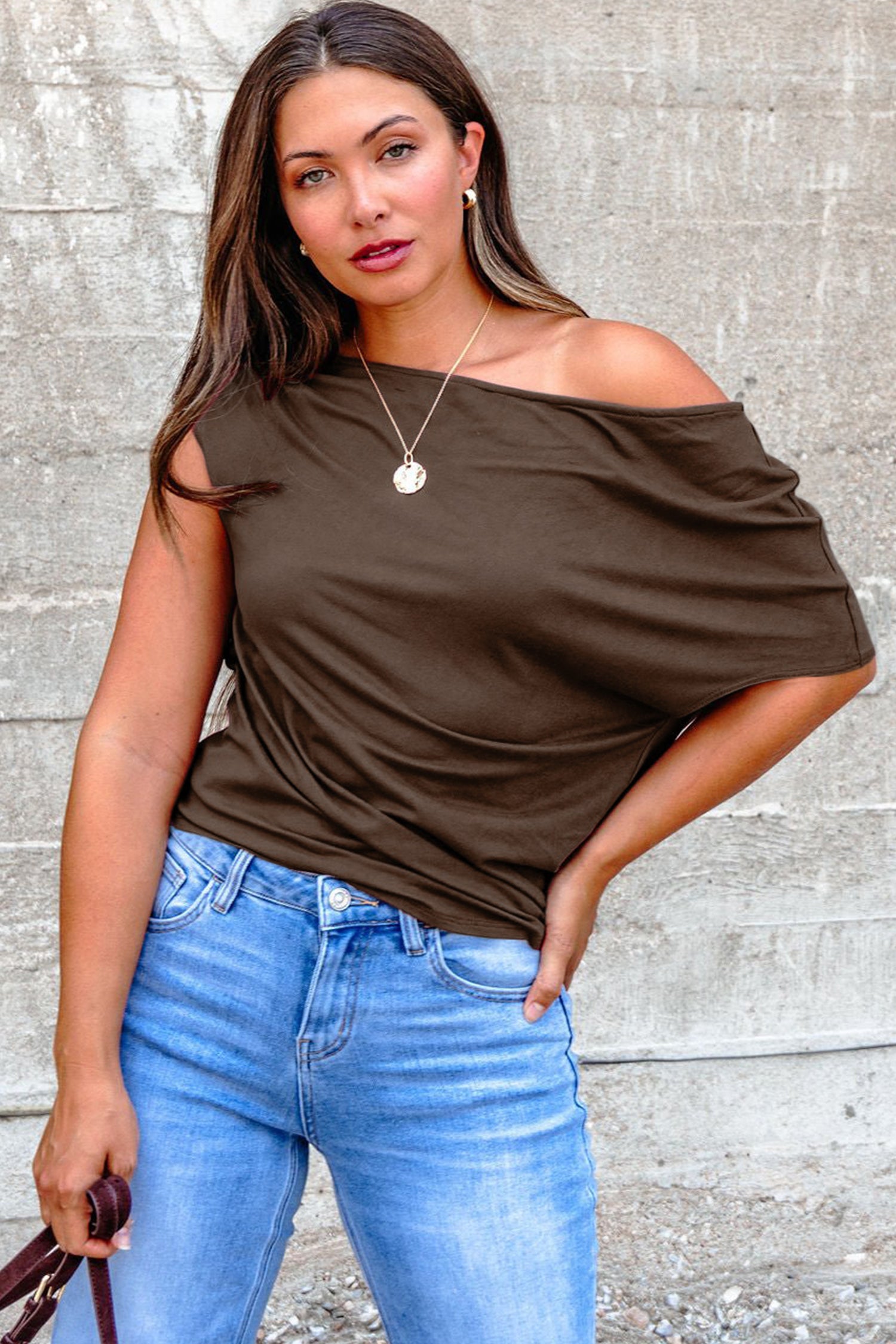 Cozy Chic Chestnut Blouse
