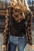 Midnight Muse Lace Top