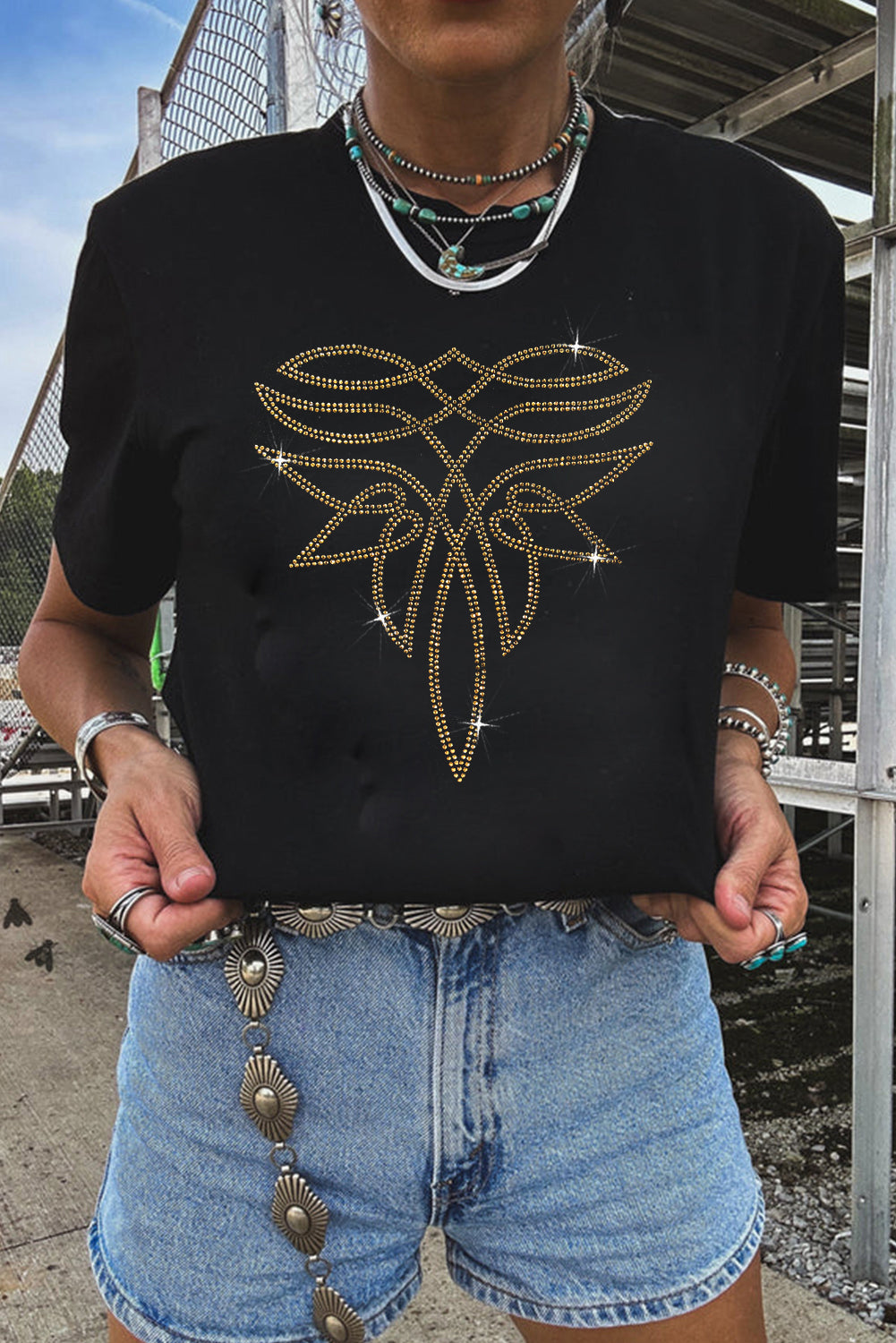 Rhinestone Western