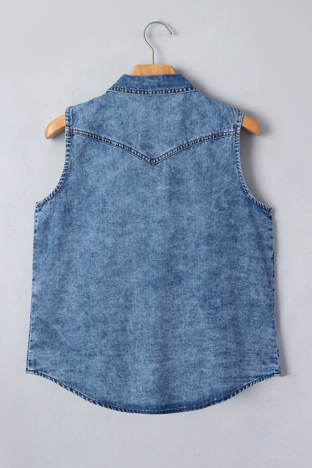 Dusk Blue Denim Vest