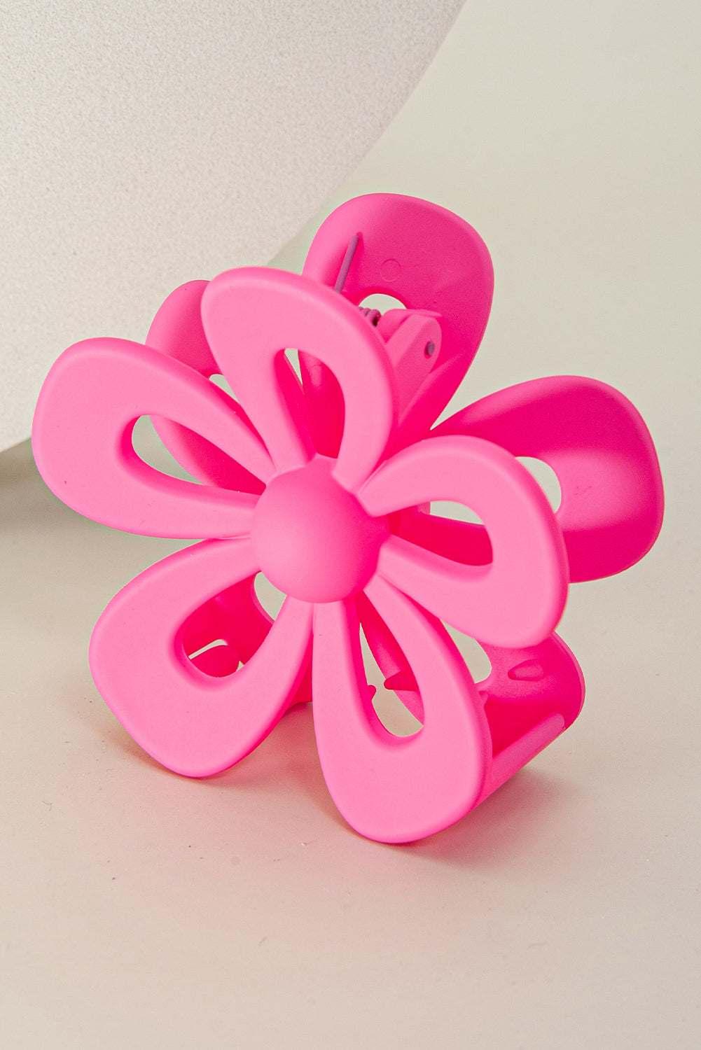 Rose Red Sweet Claw Clip