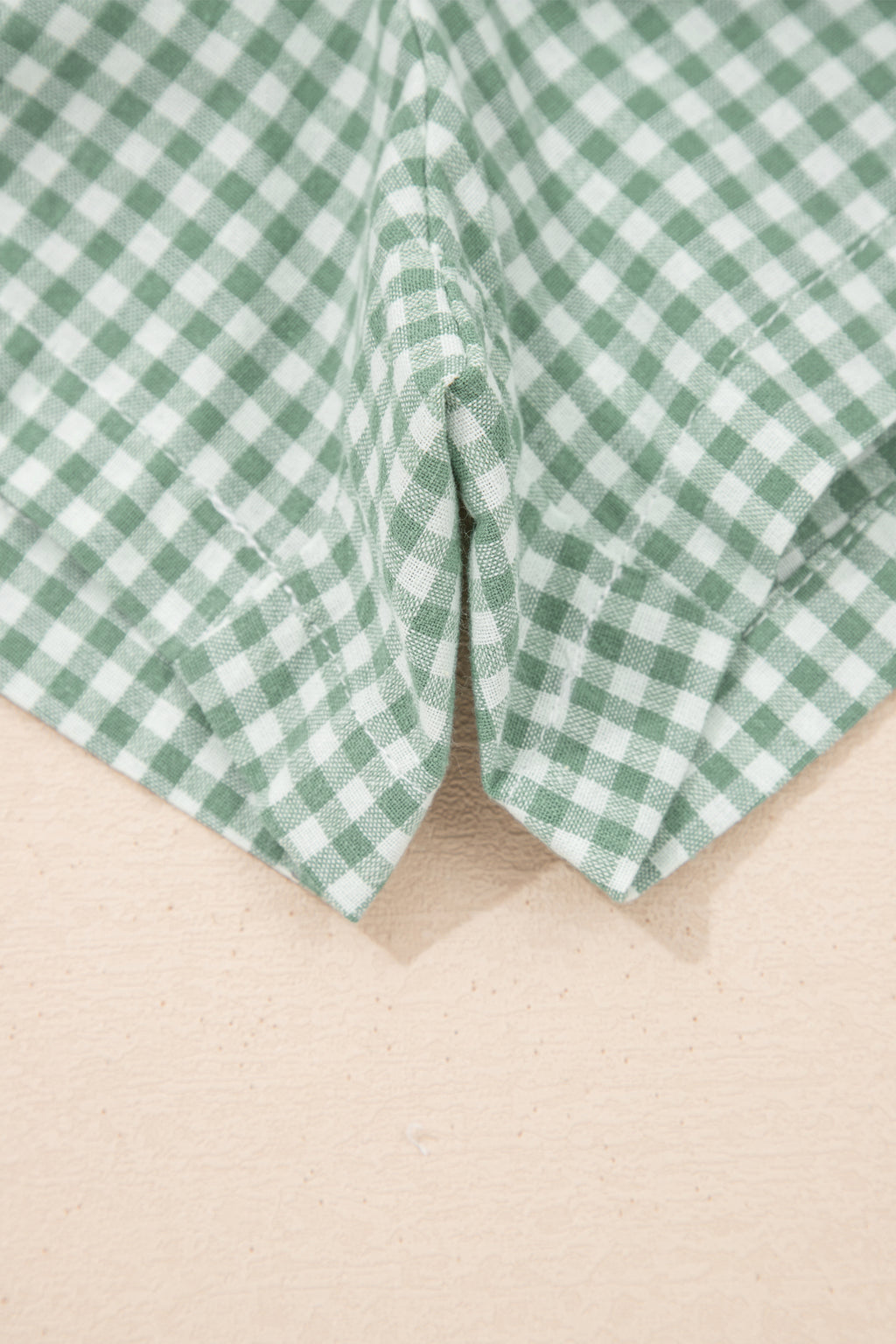 Savy Sage Plaid Shorts
