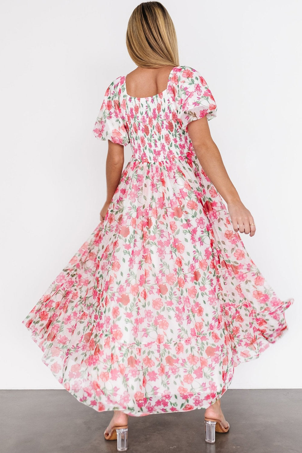Blushing Bloom Maxi Dress