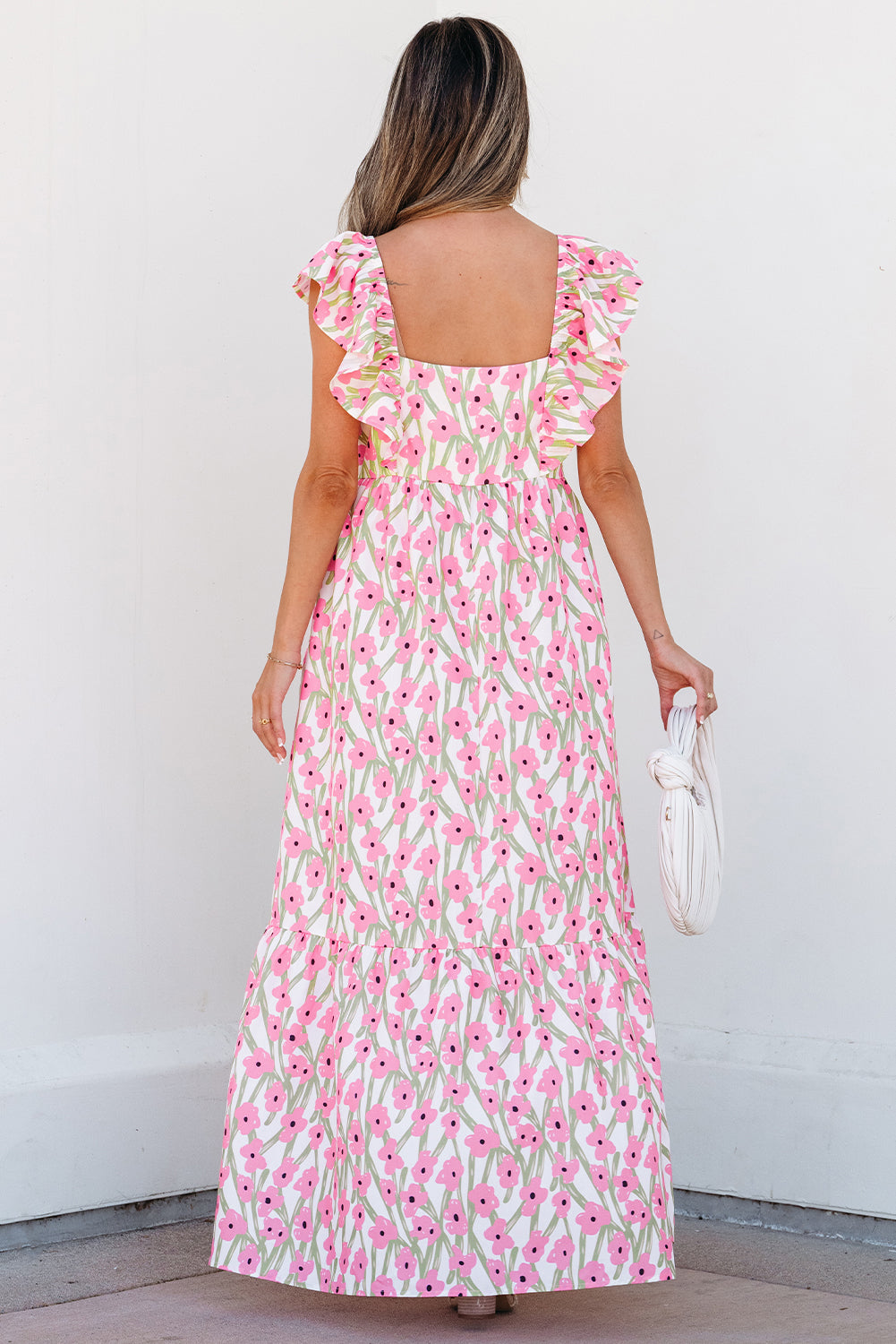 Petal Floral Maxi Dress