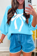 Cozy Light Blue Sweater