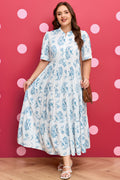 Shabby Flowing Maxi Dress