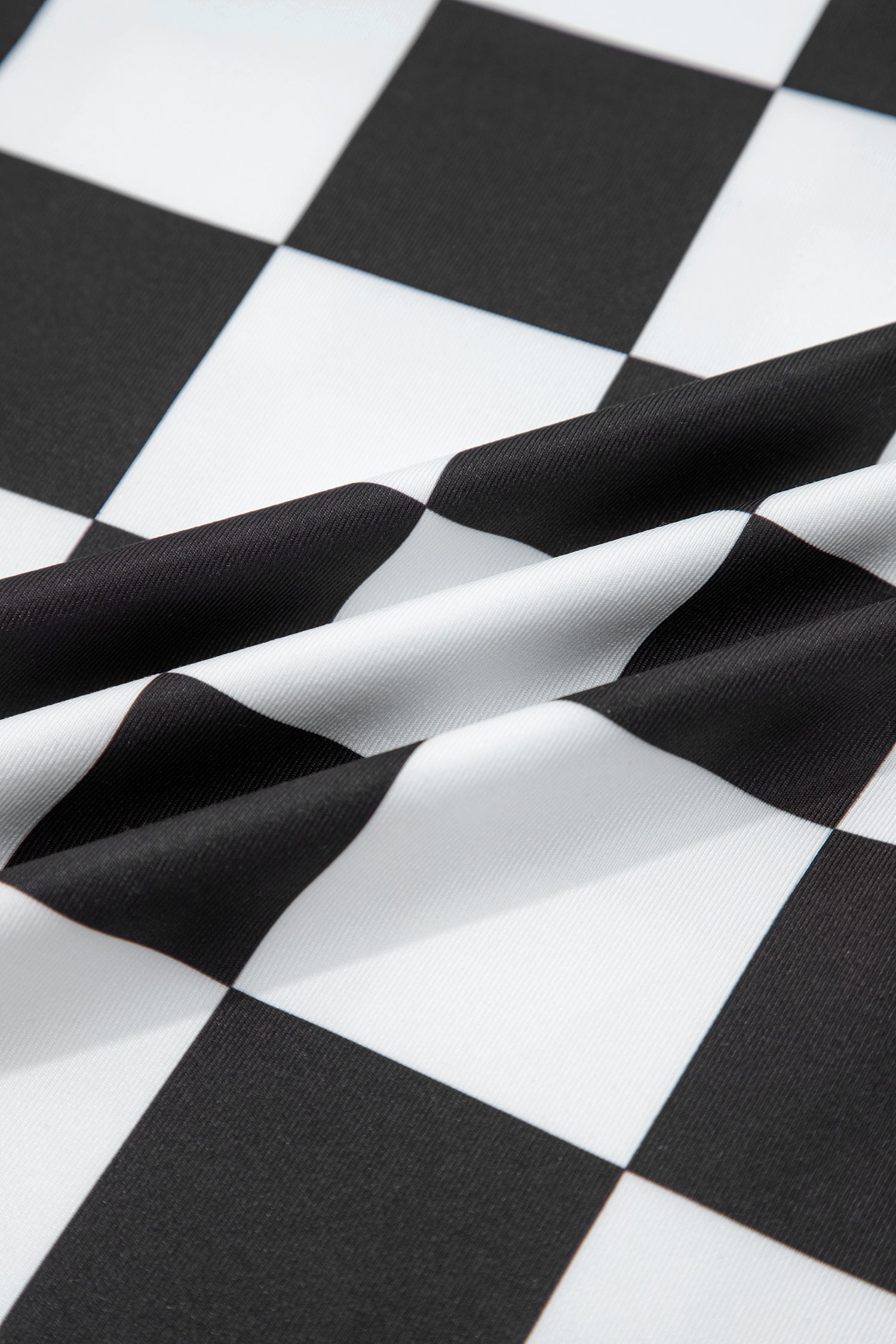 Checkerboard Slim Tank Top