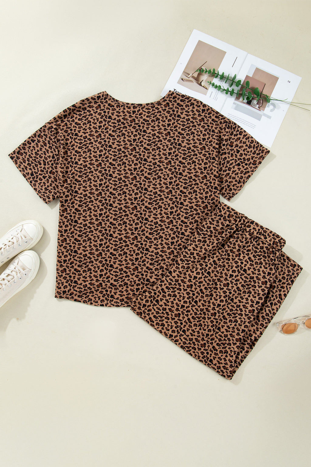 Wild Luxe Leopard Lounge Set