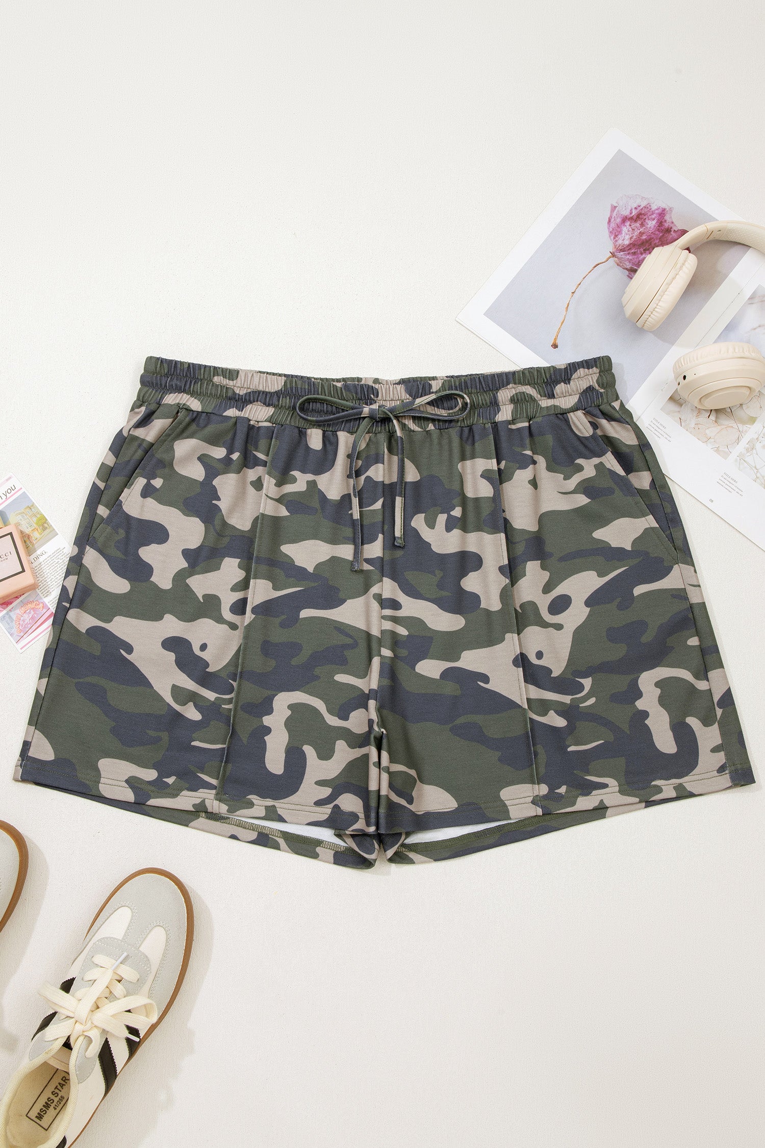 Shabby Chic Camo Shorts
