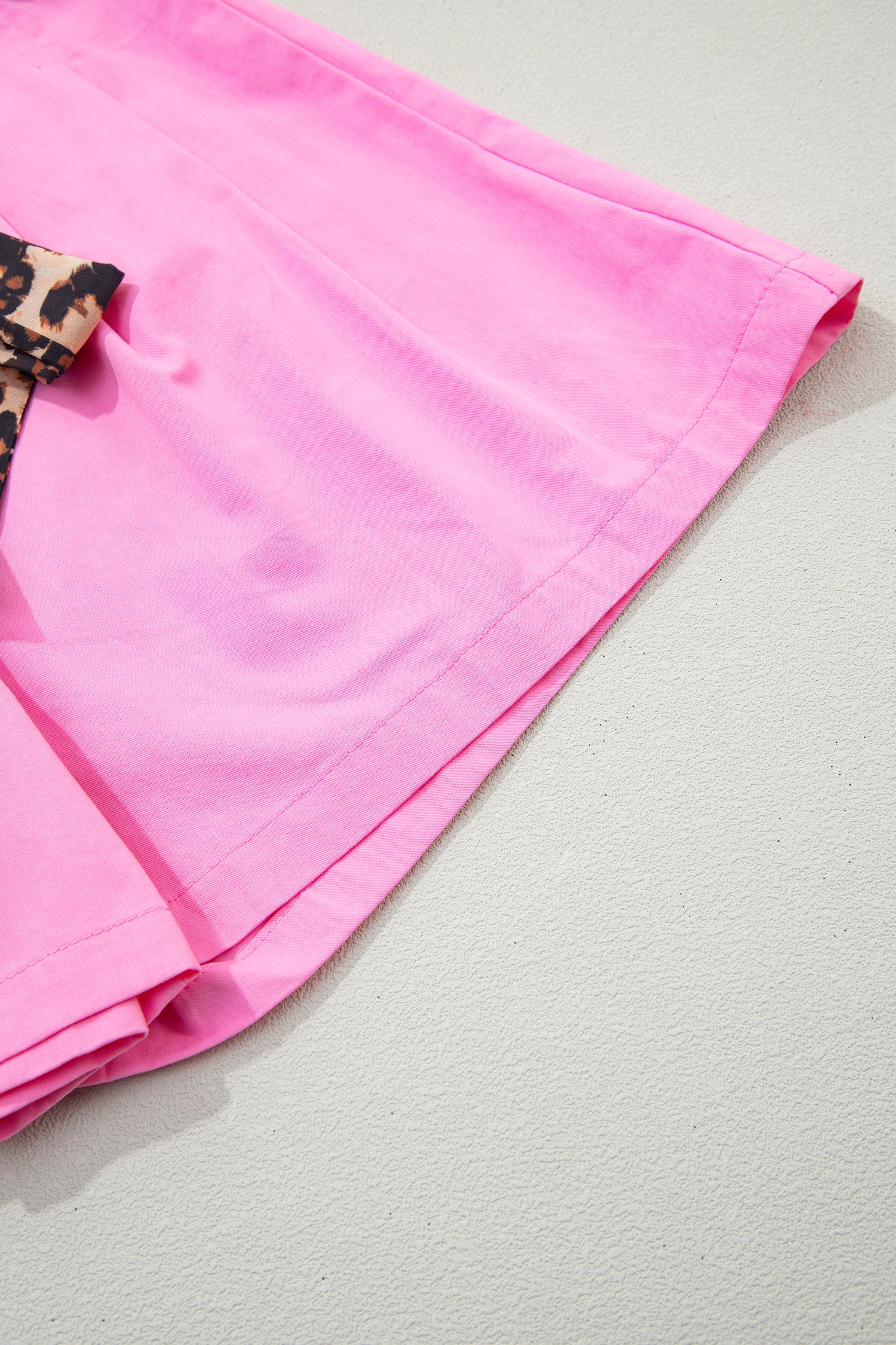 Bright Pink Leopard Shorts