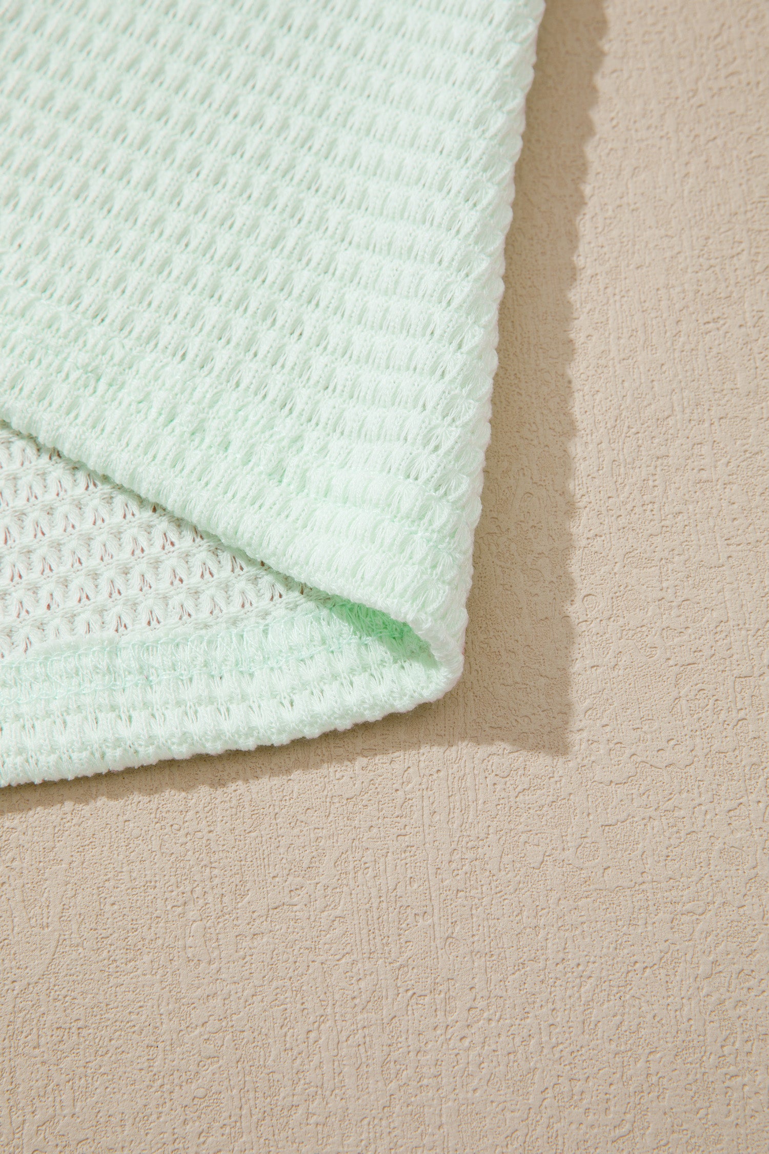Clearly Aqua Knit Top