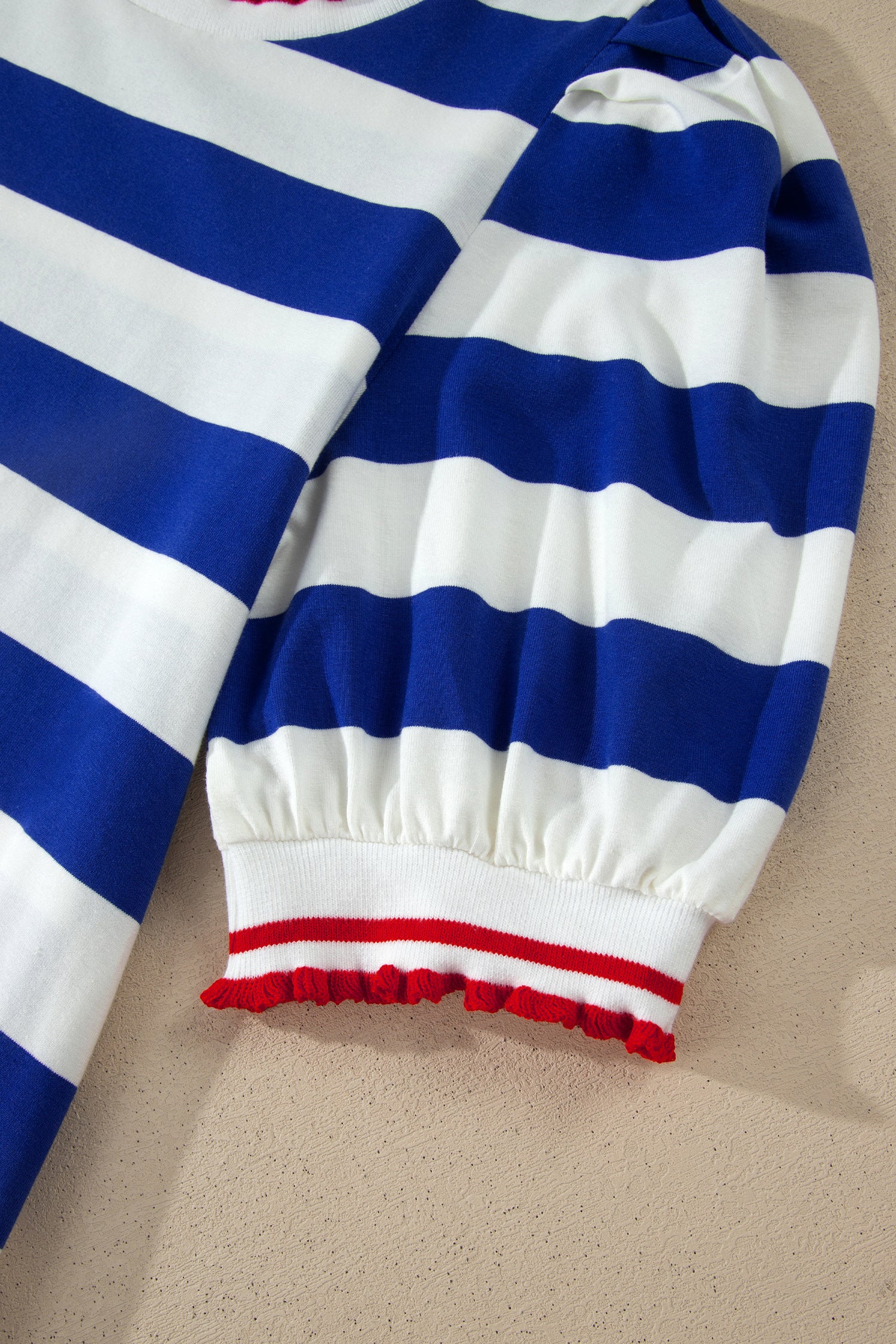 Blue Stripe Mini Dress