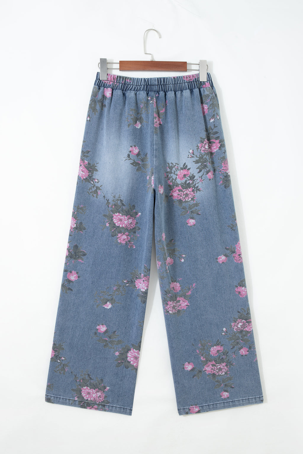 Floral Print Casual Jeans