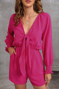 Rose Tie Romper