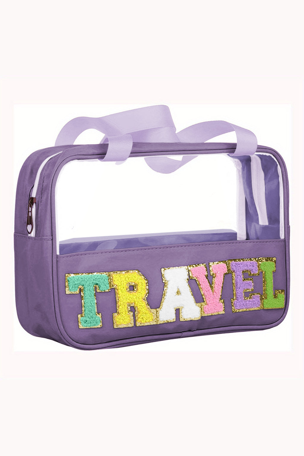 Purple TRAVEL Makeup Bag