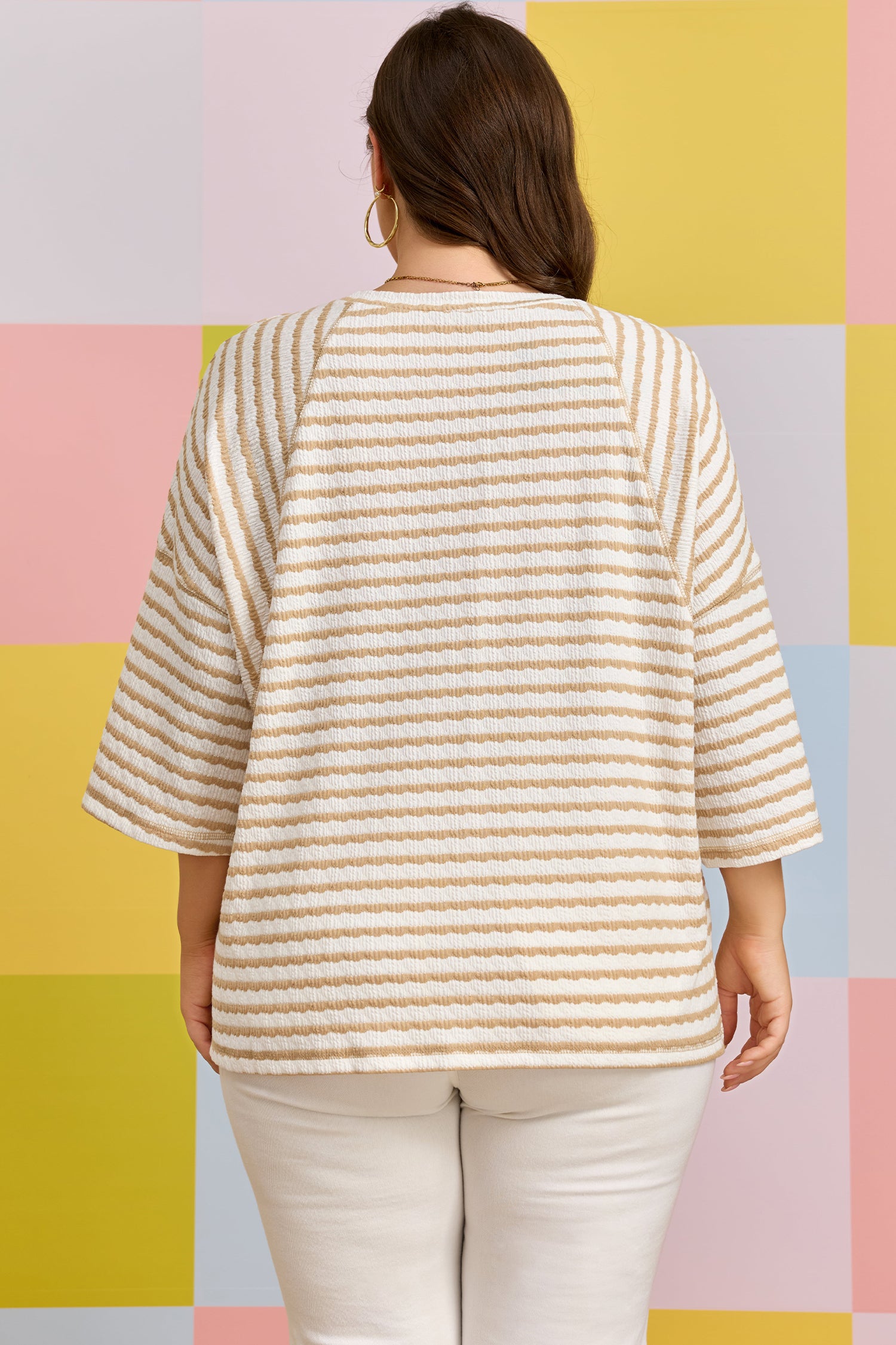 Soft Sands Stripe Top